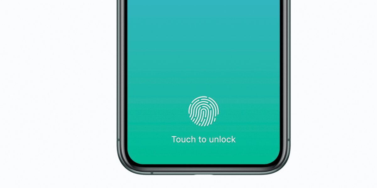 Apple Patent Reveals Under Display Touch ID for iPhone