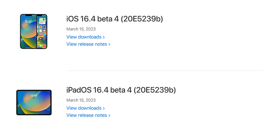 Apple Released Fourth Beta Of Ios 16.4 And Ipados 16.4 For Developers Apple Released Fourth Beta Of Ios 16.4 And Ipados 16.4 For Developers