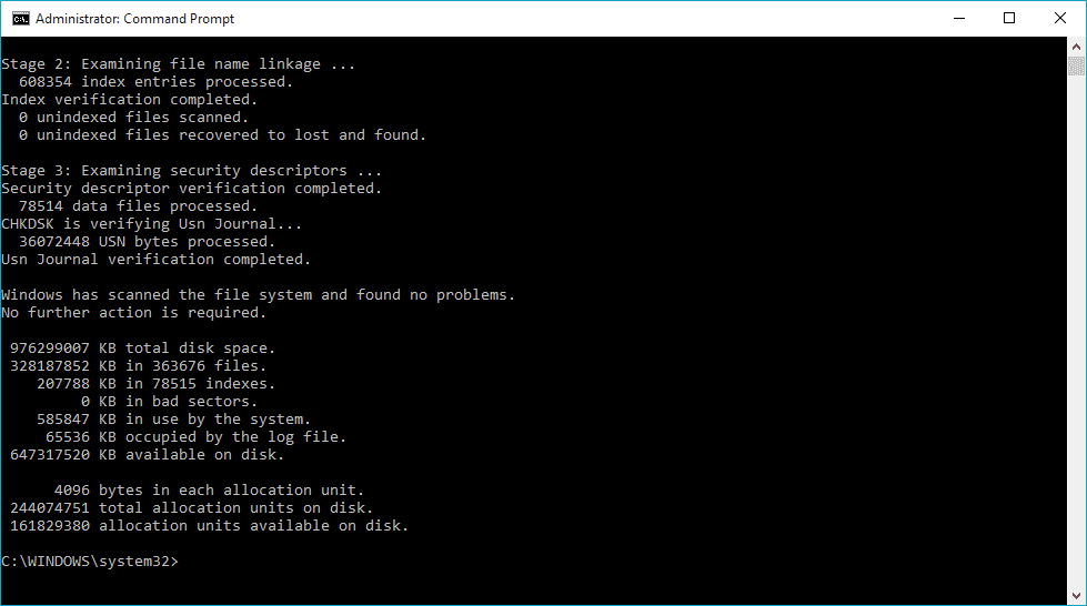 CHKDSK_WIN10