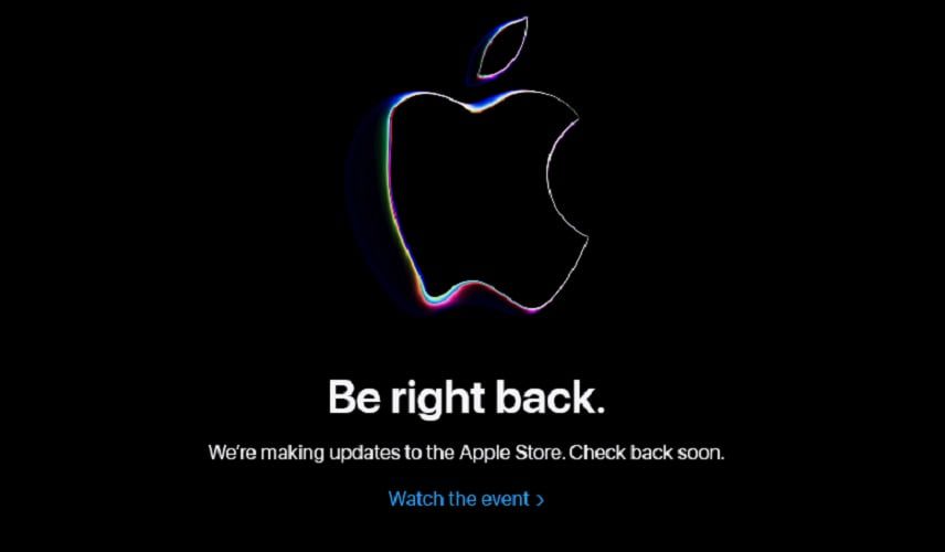 Apple Store Goes Down