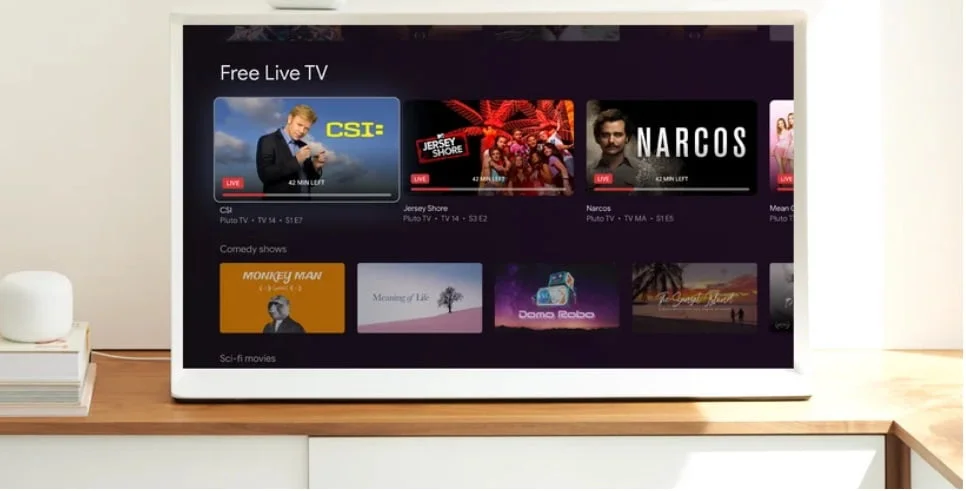 Google TV's Live Guide Offers Access to Over 800 Free TV Channels