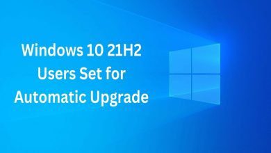 Windows 10 21H2 Users Set for Automatic Upgrade