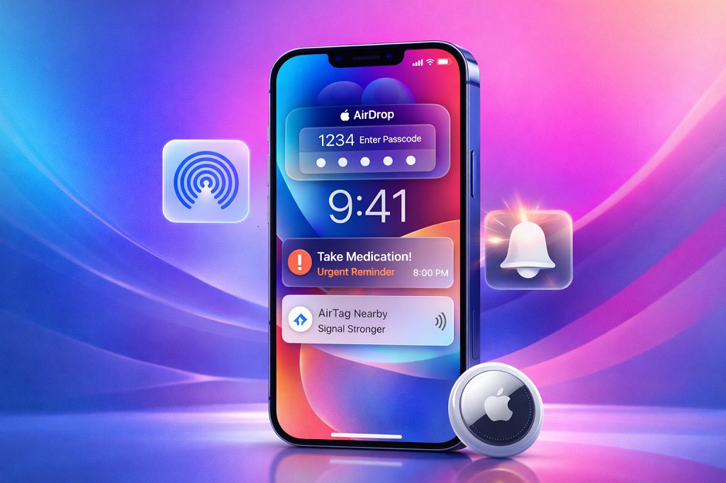 New iOS features Apple recently added to your iPhone including AirDrop improvements and notification upgrades